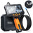 TESLONG NTS300 15m Wire Hand-Held 5.0-inch Screen HD Endoscope 8mm Dual Lens Pipe Inspection Borescope - 1