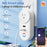 Tuya Bluetooth+Wifi Smart Plug 16A Power Socket Wall Charger with USB Port - US Plug - 2