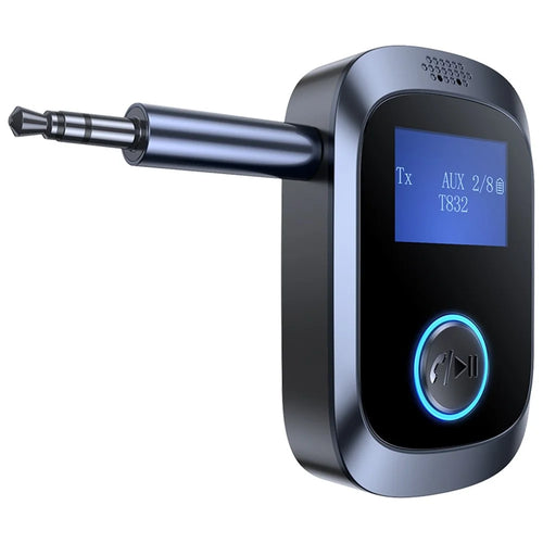 C85 Car Audio Bluetooth-compatible Transmitter Receiver 3.5mm Aux Adapter for Speaker Amplifier - 1