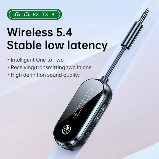 C83PRO 3.5mm AUX Adapter Bluetooth-compatible 5.4 Transmitter Receiver for Connecting 2 Wireless Devices - 2