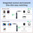 C83PRO 3.5mm AUX Adapter Bluetooth-compatible 5.4 Transmitter Receiver for Connecting 2 Wireless Devices - 4