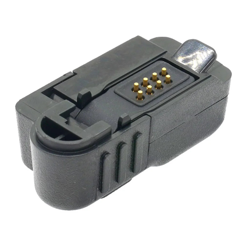 For Motorola DP2400 / DEP550 / DEP570 / DGP8050e / DP3441e / XiR E8600 Walkie Talkie Headset Mic Audio Adapter - 2