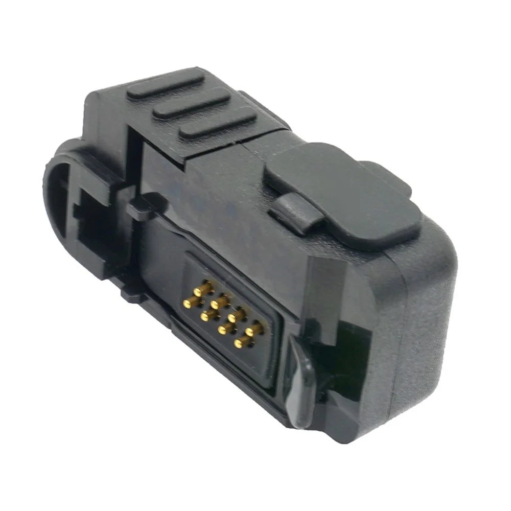 For Motorola DP2400 / DEP550 / DEP570 / DGP8050e / DP3441e / XiR E8600 Walkie Talkie Headset Mic Audio Adapter - 4