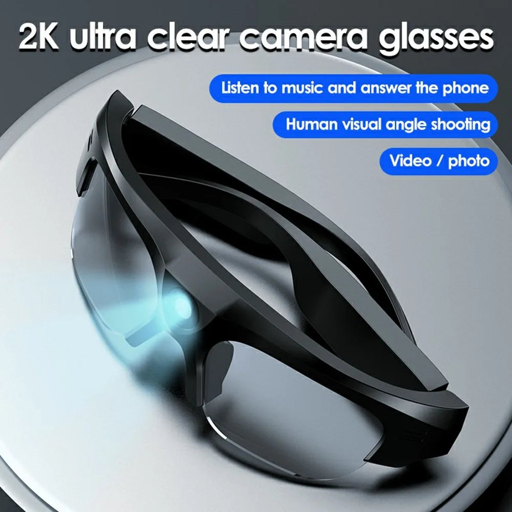 XV16 2K Video Camera Smart Glasses Bluetooth-compatible Sports Earphone without Memory Card (CE Certified) - 4