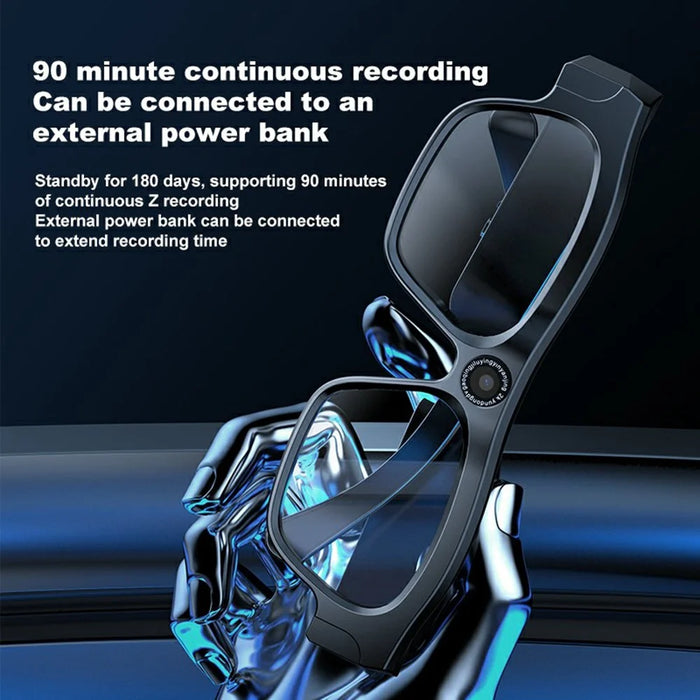 XV18 4K Camera Smart Glasses Bluetooth-compatible Sports Earphone without Memory Card (CE Certified) - 5