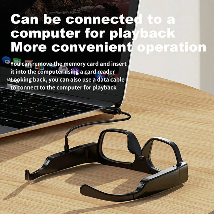 XV18 4K Camera Smart Glasses Bluetooth-compatible Sports Earphone without Memory Card (CE Certified) - 7