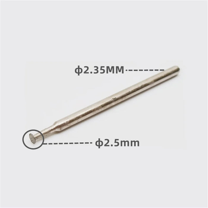 E108 Rechargeable Mini Rotary Engraving Pen with Engraving Needle Drill Bit Set for Small Scale DIY Crafting - Silver - 5