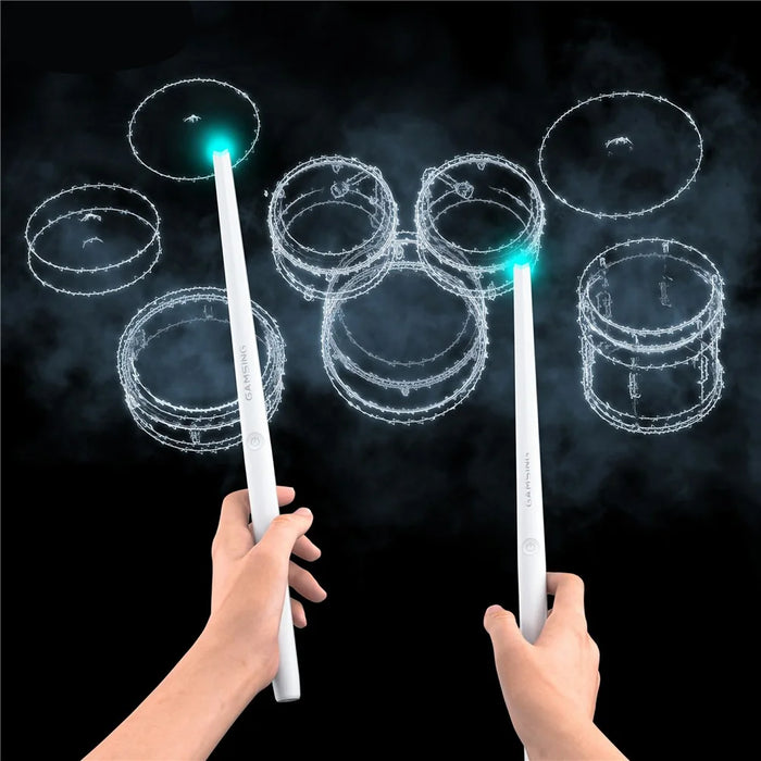 GAMSING GRA2 Air Drum Set with Bluetooth-compatible Speaker, Sticks Portable Drumstick Playset - 6