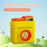 LK002 2.4-inch Screen Children HD Digital Camera Mini Inkless Photo Printer - Yellow - 2