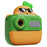 K64 Cute Dual Lens Kids HD Camera Instant Printing Thermal Photo Printer with 32G TF Card + Card Reader - Green - 1