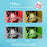 K64 Cute Dual Lens Kids HD Camera Instant Printing Thermal Photo Printer with 32G TF Card + Card Reader - Green - 7