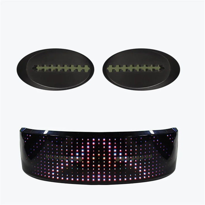 App Bluetooth-compatible Control Luminous Glasses DIY Content LED Glowing Glasses Party Atmosphere Props - 6