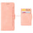 For XREAL Beam Pro Leather Case Phone Wallet Cover with Multiple Card Slots - Pink - 6