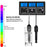 PH-116 5 in 1 Water Quality Multi-Parameter PH EC CF TDS Temperature Test Meter with Backlight - US Plug - 6