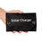 SPB6Z Foldable 6 Solar Panel Charger 12W 5V Portable Solar Charger for Outdoor Hiking Camping - Black - 3