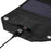 SPB6Z Foldable 6 Solar Panel Charger 12W 5V Portable Solar Charger for Outdoor Hiking Camping - Black - 5