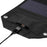SPB4Z Foldable 4 Solar Panel Charger 8W 5V Portable Solar Charger for Outdoor Hiking Camping - Black - 4