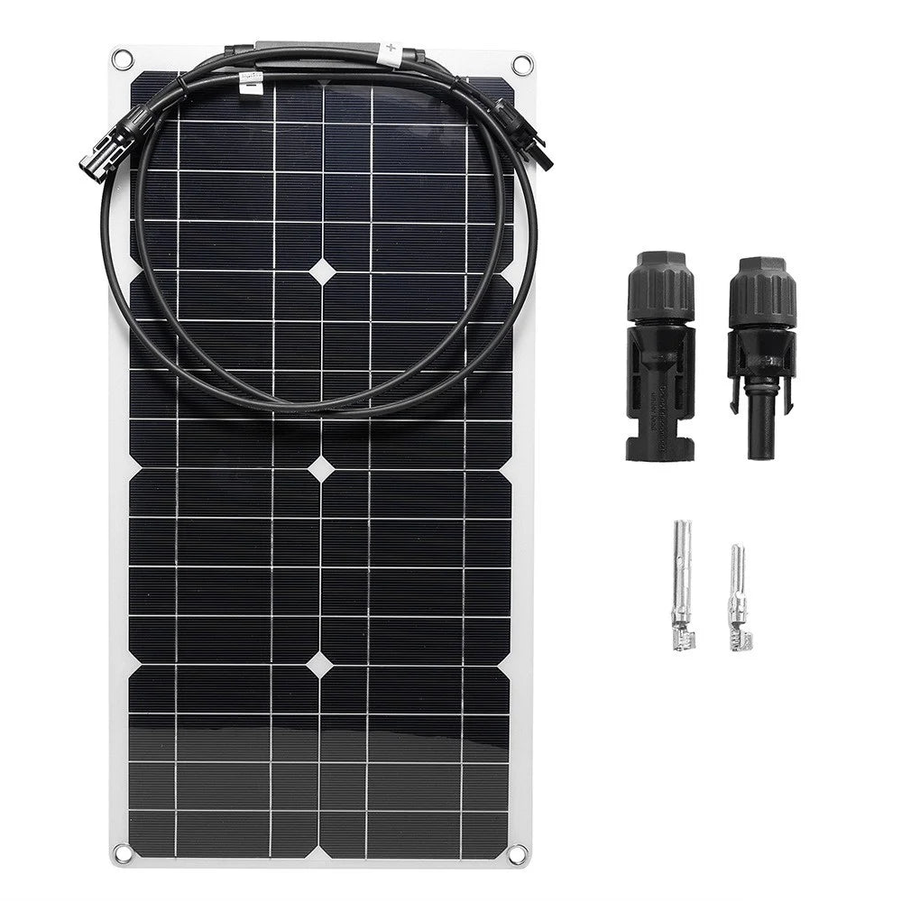 XXM540 25W 16V Solar Panel MC4 Output Monocrystalline Silicon Solar Panel Charger for RV  /  Yacht  /  Car  /  Balcony - 1