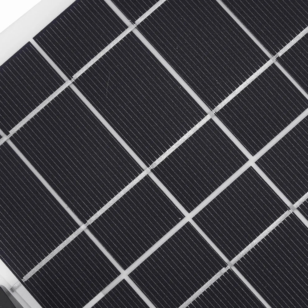 GKM215 5W 5V Monocrystalline Solar Panel Charger USB Port Portable for Cell Phone Camping Hiking Travel - Blue - 6