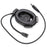 For Baofeng UV-9R HD01 Walkie Talkie Headset Two Way Radio 7.1mm Headphone with U94 PTT Adapter - Black - 4
