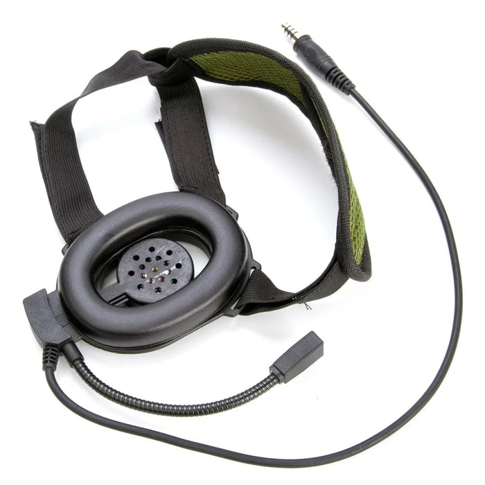 For Baofeng UV-9R HD01 Walkie Talkie Headset Two Way Radio 7.1mm Headphone with U94 PTT Adapter - Black - 5