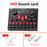 V8S Bluetooth-compatible USB External Sound Card Headset Microphone Webcast Live Broadcast Devices - 2