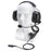 For Hytera PD680 / X1p / PD660 / PD600 / AR685 Walkie Talkie Aviation Pilot Headphone with U94 PTT Adapter - 1
