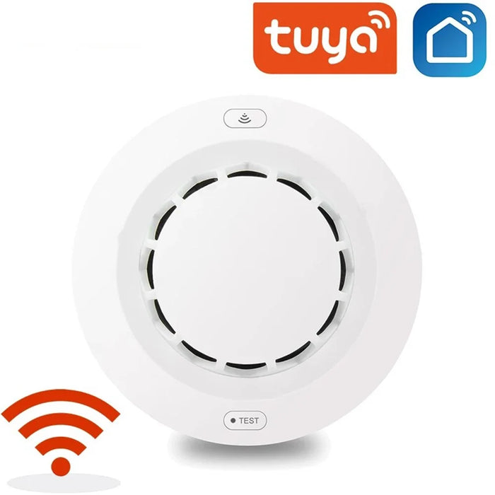 Tuya Smart Life Wireless Smoke Detector 80dB Alarm High Sensitivity WiFi Smoke Sensor - 7