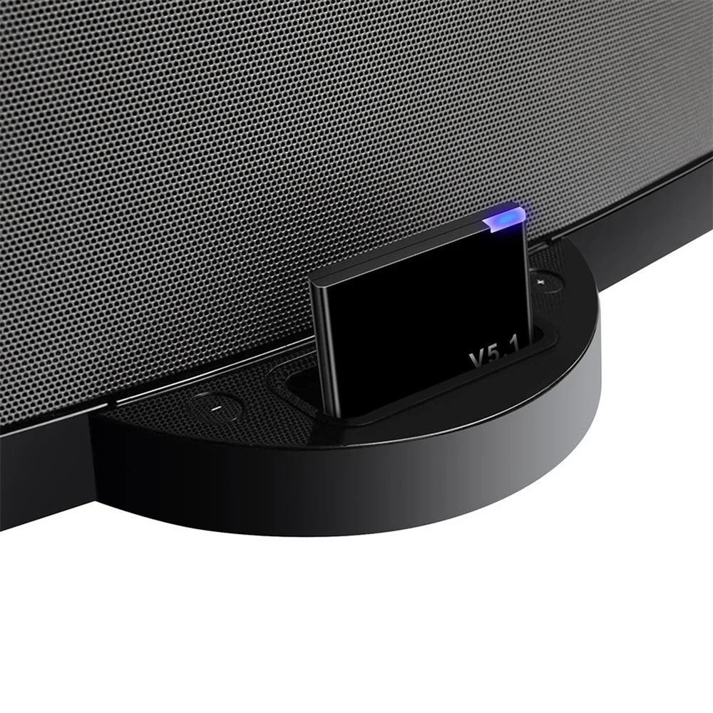 30-pin Bluetooth-compatible 5.1 Audio Receiver Speaker Mini Wireless Adapter 30-pin Jack Analog for iPhone iPad PC - 3