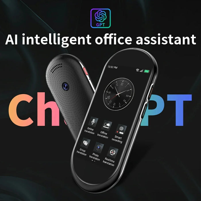 A10 GPT Voice Translator for Travel Simultaneous Translator Support 4G SIM Card Global Offline Translation - 2