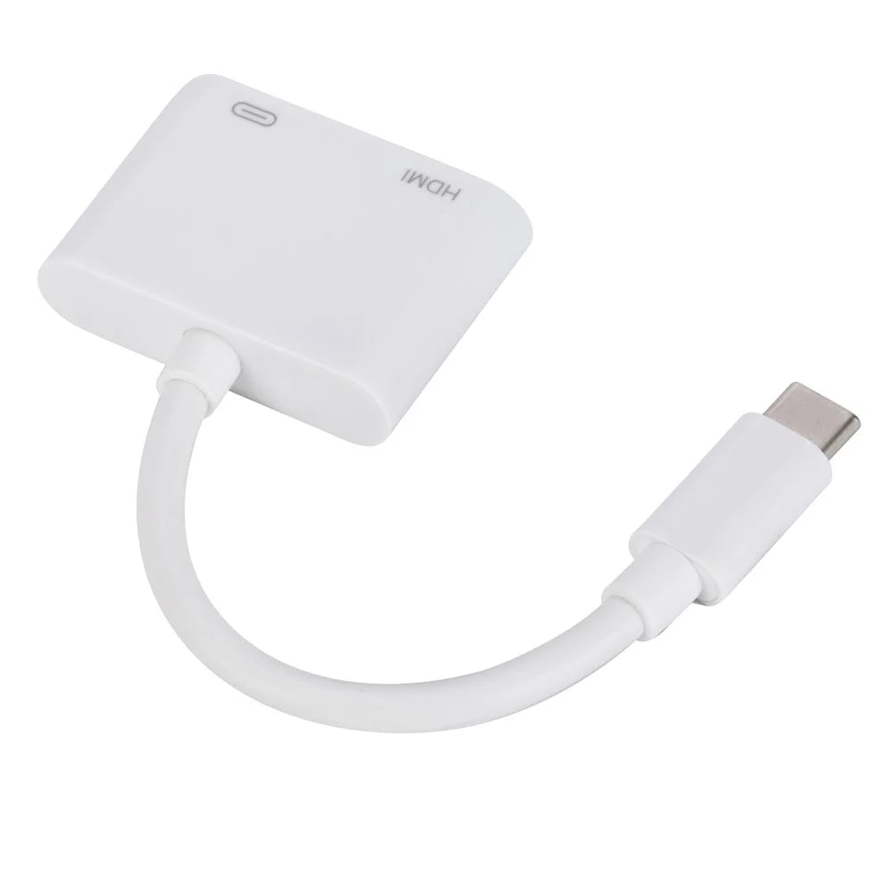 H9 USB C to HD Mini Adapter with PD Charging Port for iPhone 15 HDTV Projector Monitor - 6
