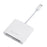 Type-C Plug 3-in-1 SD / TF / CF Memory Card Reader Data Transfer Adapter - 4
