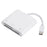 Type-C Plug 3-in-1 SD / TF / CF Memory Card Reader Data Transfer Adapter - 5