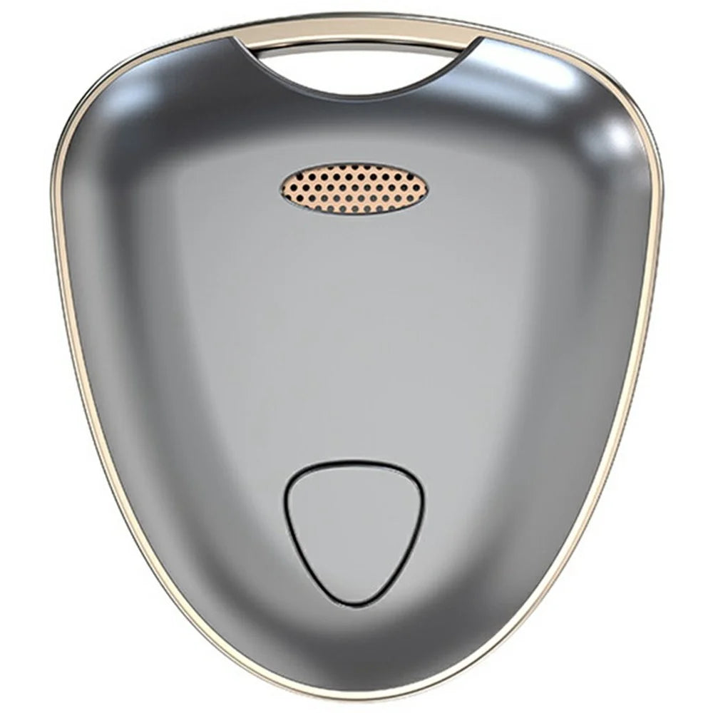 F4 Wireless Smart Tag lPX6 Waterproof Bluetooth-compatible Luggage Tracker Wallet Key Finder for iOS - Black - 1