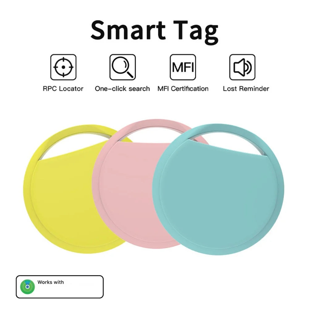 IT13 Wireless Smart Finder Bluetooth-compatible Keychain Anti-Lost Tacker for iOS - Black - 2