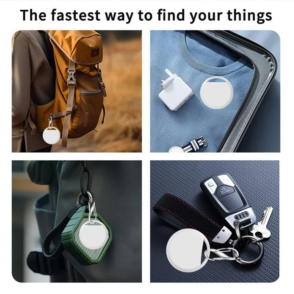 IT13 Wireless Smart Finder Bluetooth-compatible Keychain Anti-Lost Tacker for iOS - Black - 6
