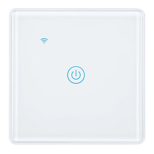DS-101JL-1 1 Gang WiFi + Bluetooth-compatible Dual Mode APP Voice Control Smart Touch Wall Switch - White - 1