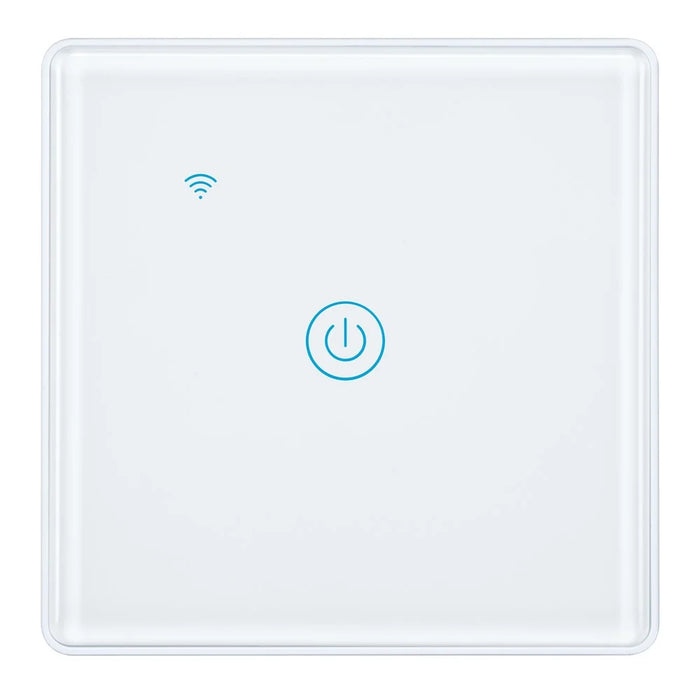 DS-101JL-1 1 Gang WiFi + Bluetooth-compatible Dual Mode APP Voice Control Smart Touch Wall Switch - White - 1