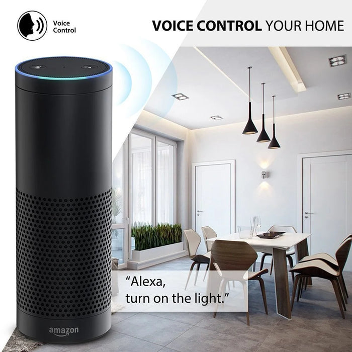 DS-101JL-1 1 Gang WiFi + Bluetooth-compatible Dual Mode APP Voice Control Smart Touch Wall Switch - White - 6