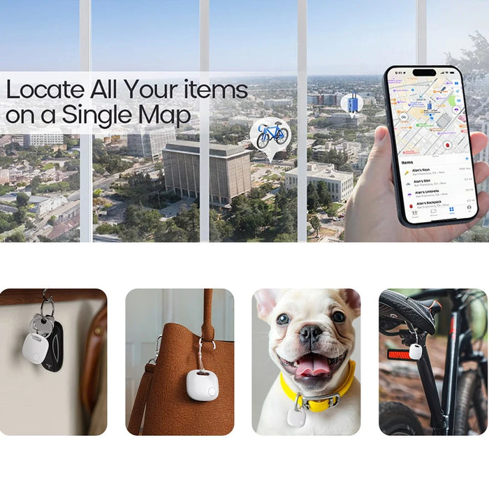 T2 Pro Wireless Smart Finder for iOS Devices Key Wallet Anti-lost Tracker - 2