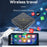 Q1 Carplay Android Auto 2-in-1 AI Box Bluetooth-compatible 5.0 Wired to Wireless Adapter - Gold - 2