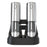 KLT KYMQ-32C-H52 2Pcs Electric Pepper Grinder Stainless Steel Salt Pepper Grinding Tool (BPA Free, No FDA Certified) - 1