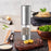 KLT KYMQ-32C-H52 2Pcs Electric Pepper Grinder Stainless Steel Salt Pepper Grinding Tool (BPA Free, No FDA Certified) - 2
