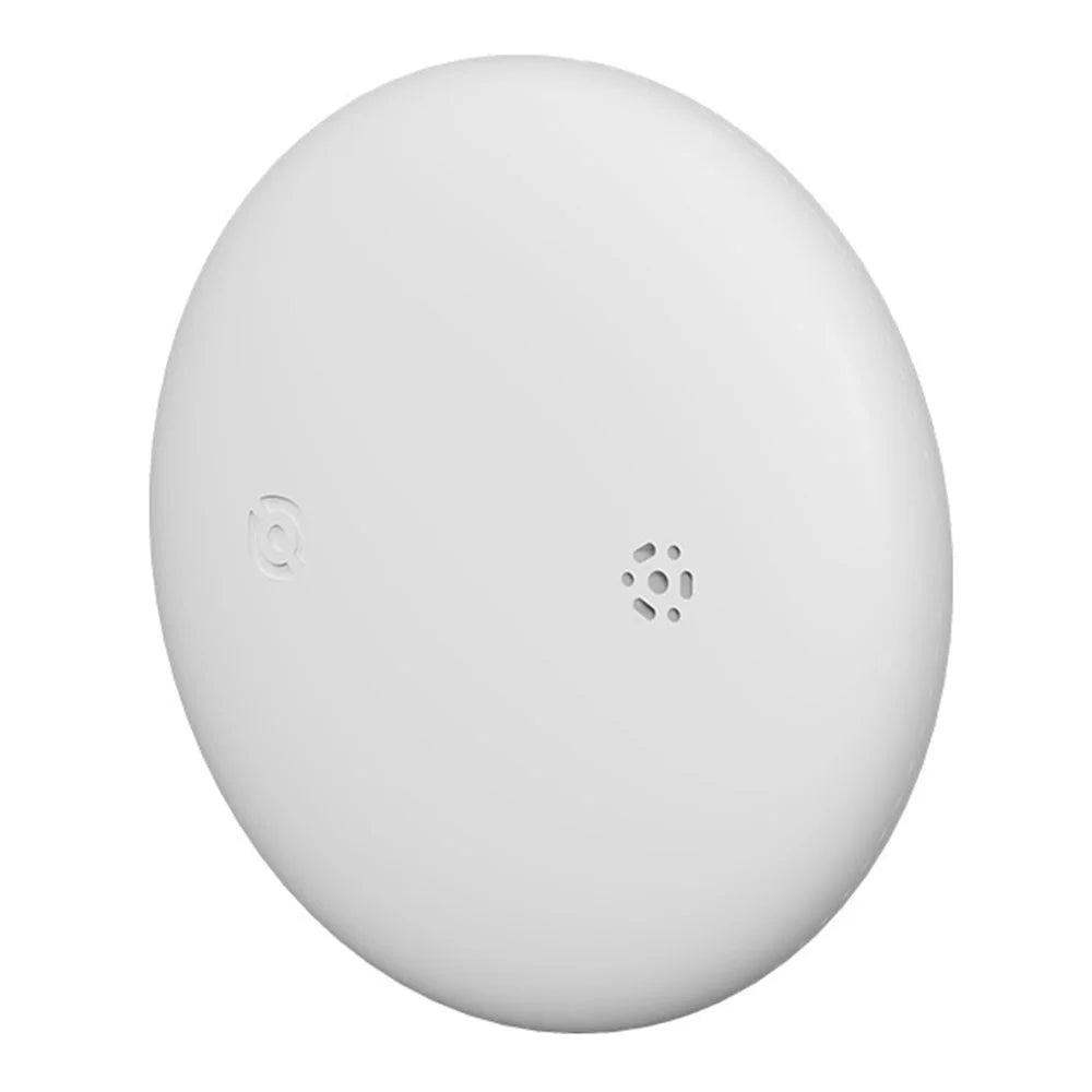 S10 Wireless Finder for iOS Devices Round Shape Key Wallet Anti-lost Smart Tracker - White - 1