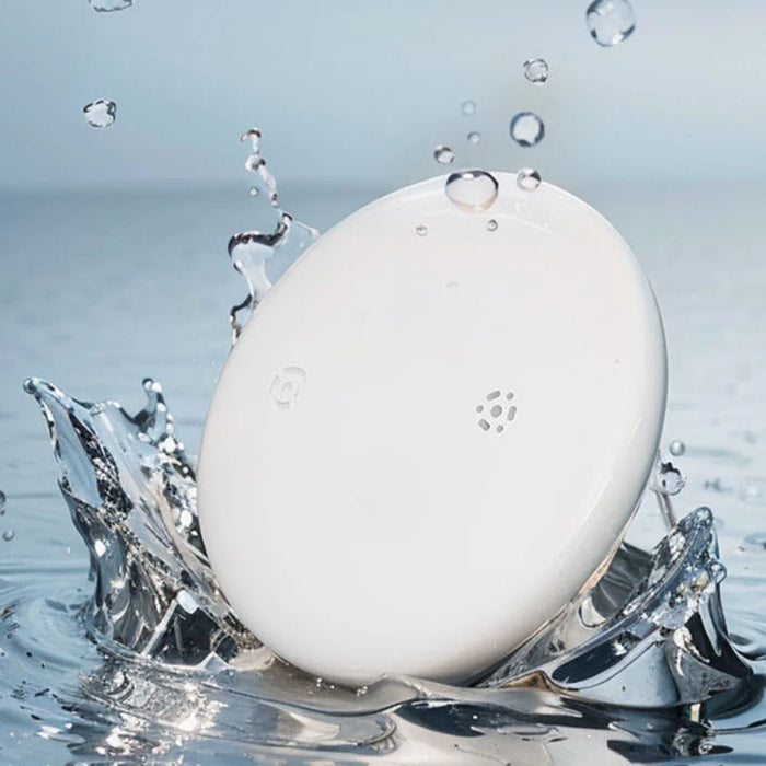 S10 Wireless Finder for iOS Devices Round Shape Key Wallet Anti-lost Smart Tracker - White - 4