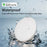 S10 Wireless Finder for iOS Devices Round Shape Key Wallet Anti-lost Smart Tracker - White - 5
