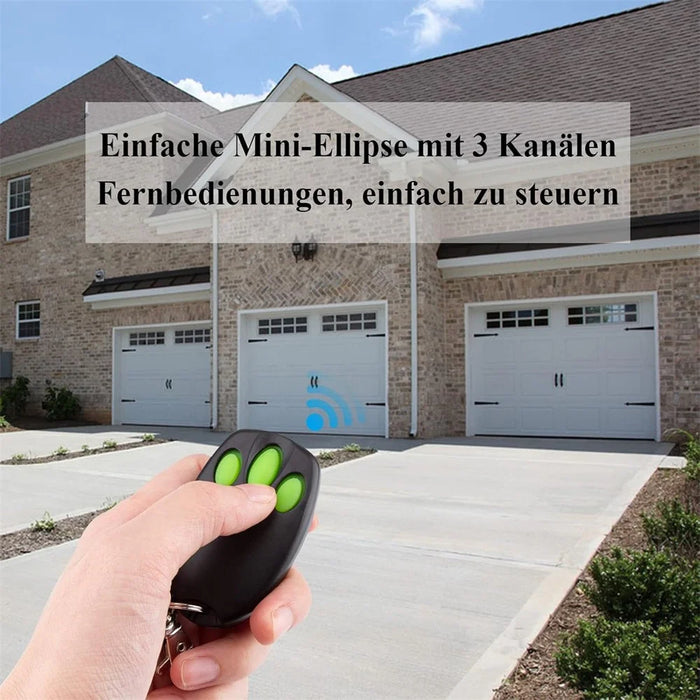 3-Button Mini Remote Control 433.92MHz Garage Door Opener C945 CM842 C940 C943 - Green - 2
