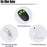 3-Button Mini Remote Control 433.92MHz Garage Door Opener C945 CM842 C940 C943 - Green - 4