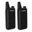 BAOFENG VT-C2 (BF-T20) 2Pcs Outdoor Handheld Interphone VHF 400-470MHZ Walkie Talkie - Black / EU Plug - 1