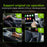 PL8 Carplay / Android Auto Wired to Wireless Video Box Vehicle Smart Carplay Adapter - Gloss Black - 6